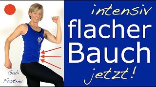 📌in 20 min zum flacheren Bauch  intensiv und ohne Geräte [upl. by Sparrow]