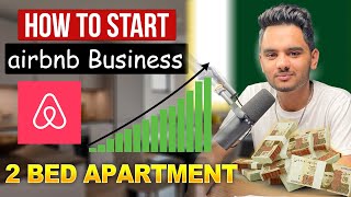 How to start airbnb business in Pakistan  2 bed apartment in Islamabad [upl. by Plerre]