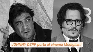 Johnny Depp torna al cinema come regista di Modì con Riccardo Scamarcio [upl. by Lladnew833]