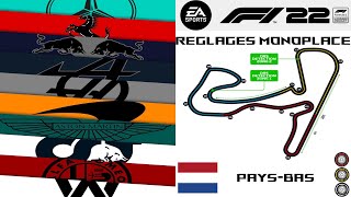 F1 22 RÉGLAGES PAYSBAS [upl. by Erodeht]