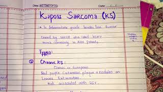 Kaposi sarcoma blood vessel tumor [upl. by Dasi414]