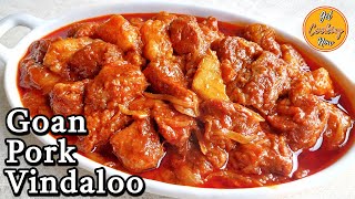 Goan Pork Vindaloo Recipe  Easy amp Tasty Goan Pork Vindaloo  Vindalho  Pork Recipes  Goan Cuisine [upl. by Rossy]