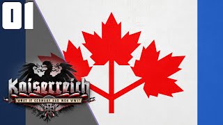 The True North Strong And Free  Ep1  Kaiserreich Canada HOI4 Lets Play [upl. by Retsel24]