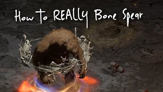 THIS Is How You BONE SPEARBrand Necromancer Build D2R [upl. by Anneirda]