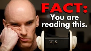 ASMR  Extremely Boring Facts Thatll Put You to Sleep Guaranteed [upl. by Griswold]