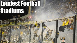 Top 10 Loudest Football Stadiums In The World [upl. by Redman954]