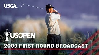 2000 US Open Round 1 Tiger Woods Kicks Things Off at Pebble Beach  Full Broadcast [upl. by Lalad]