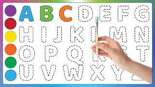 ABC for Kids  Alphabet writing for kids  A to Z  abcd kidsvideo kidssong nurseryrhymes abcd [upl. by Anitsrik]