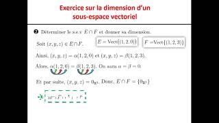 Espaces vectoriels  partie 3  sousespace vectoriel début [upl. by Elstan]