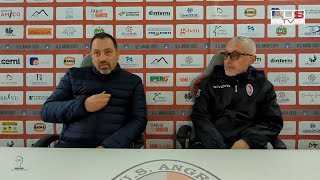 SALA STAMPA  STEFANO LIQUIDATO E RAFFAELE NIUTTA  LE DICHIARAZIONI [upl. by Latsyc]