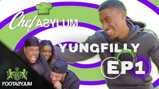 YUNG FILLY COOKS COWS TONGUE  CHEFASYLUM S3  EP 1 [upl. by Nnylimaj]