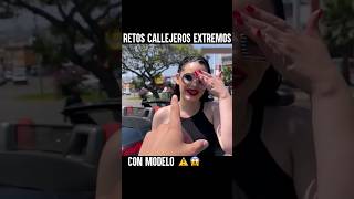 Retos extremos en la calle con una modelo [upl. by Aisetal]