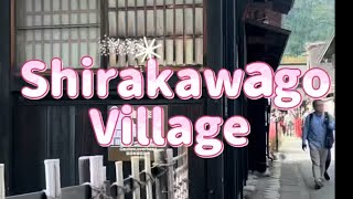 Shirakawago Village hashtagmoments weekendtrip weekendvlog [upl. by Anima]