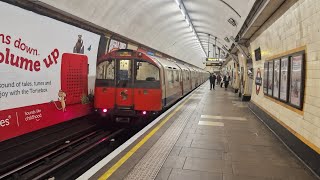 Journey On The Piccadilly Line 1973TS From Finsbury Park To Turnpike Lane [upl. by Hairahcez]