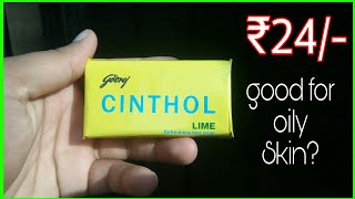 Cinthol Soap ReviewGodrejLime [upl. by Eniahpets]