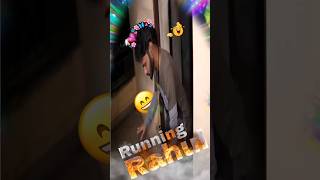 Running Rahul mind voice captured 😅😁full video simply sarath channel ❤️peifamily simplysarath [upl. by Anayrb]