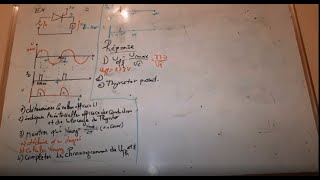 Simple alternance commandé thyristor 09 [upl. by Petronella]