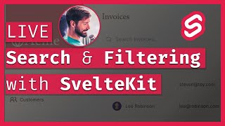 Search Filtering amp Pagination with SvelteKit 🔎 Fullstack App Part 4 🔴 LIVE Coding amp Chill [upl. by Jazmin826]