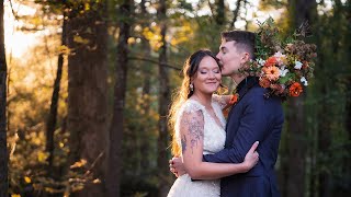 October Elopement in Asheville NC  Elope Outdoors  Angie  Sumner [upl. by Warner220]