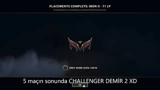 CHALLENGER RANK 1 KATARINA UNRANKED TO CHALLENGER 1 [upl. by Lurleen]