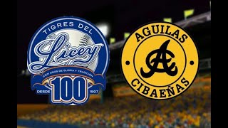 LIDOM  LICEY vs AGUILAS  EN PELOTA CON EL ROBLE  EN VIVO [upl. by Viafore555]