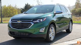 2018 Chevrolet Equinox Premier 20T Test Drive Video Review [upl. by Anabelle]