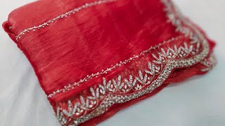 Bollywood fancy party wear mausami fabric saree wholesale price  surat saree wholesale market [upl. by Latreshia]