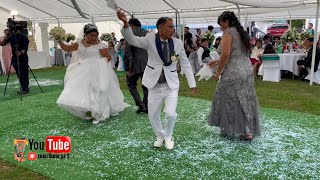 Matrimonio de Edgar Ortuño amp Zaida Encinas  Cueca y Tipaku  Grupo Ashband  USA ✅🇺🇸2021 2 [upl. by Aleacin]