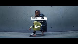 ABOUT YOU präsentiert Nike Challenges meistern mit Stefanie Giesinger [upl. by Tamqrah]