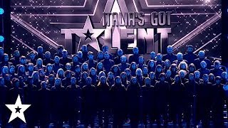 INCREDIBLE Choir Makes It Rain During Audition  Got Talent Global [upl. by Nylavad]