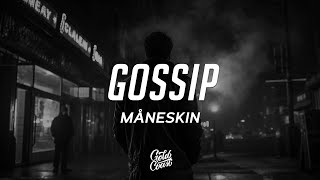 Måneskin  GOSSIP Lyrics ft Tom Morello [upl. by Resor]