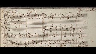 VIVALDI  Concerto RV 350 in A major  Original manuscript [upl. by Neurath]