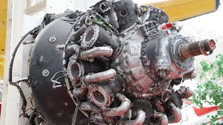 Radial Engines Cold Start and Sound [upl. by Tolman727]