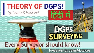 Theory of DGPS Principal amp Methodology  Every SURVEORs Should Know This [upl. by Anoynek308]