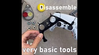 Disassemble your PS5 controller with home tools [upl. by Thorvald635]