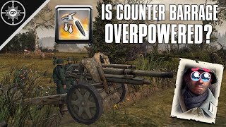 Is the COH2 Lefh Counter Barrage Overpowered [upl. by Duma84]