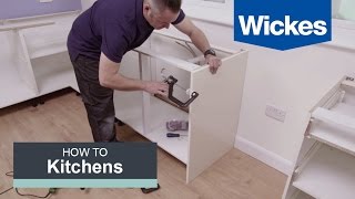 How to Install Base Cabinets with Wickes [upl. by Osrit267]