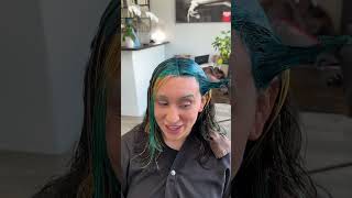 Dying my hair BLUE [upl. by Aenit]