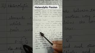 Heterolytic fissioncsirnet chemistry iitjee neet trending trending viralshortBond breaking [upl. by Eyar603]