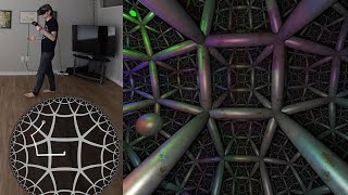 Noneuclidean virtual reality using ray marching [upl. by Assertal]