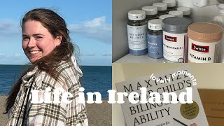 Ireland Vlog  November TBR Health Goals and Coffee With my Dad ☕ [upl. by Fanechka25]