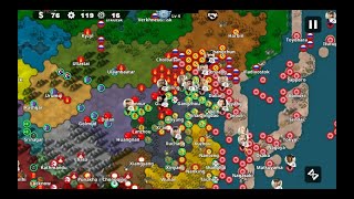 Year 1936 Qing Empire loses the war in the game WC4 GPWM World Ablaze Mod [upl. by Josefina]