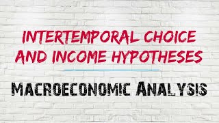 Life Cycle Hypothesis LIH  Permanent Income Hypotheses PIH of Consumption [upl. by Annyahs814]