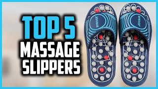 Top 5 Best Massage Slippers in 2024 Reviews [upl. by Wilhide]