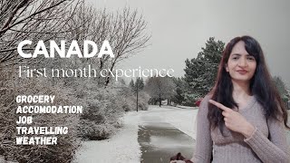 First month experience in Canada as an International student [upl. by Aray102]