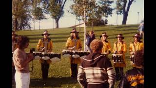 1982 Bridgemen Drumline In the Lot [upl. by Enawyd]