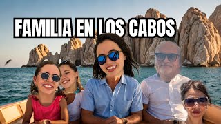 FAMILIA EN LOS CABOS en una lancha de quotCRISTALquot [upl. by Annavoig]