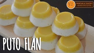 PUTO FLAN  How to Make Leche Puto  Ep 44  Mortar and Pastry [upl. by Arikal]