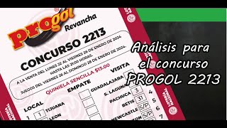 Progol 2213  Análisis completo [upl. by Hynes453]