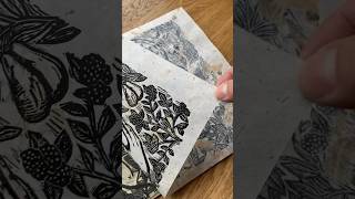 Printmaking asmr  ✨The Sounds of the Studio ✨ linocut blockprinting [upl. by Adnauqal]